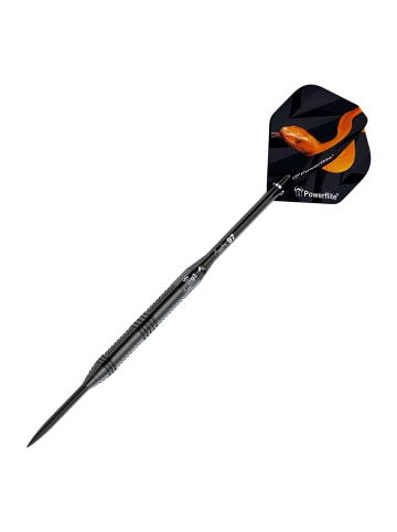 BULLS Steeldarts Mamba 97 M5 Dartpfeile 97% Tungsten Darts-Set Profi in red snake