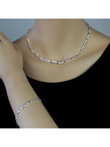 SilberDream 925 Sterling Silber Damen SilberDream Armbänder Outline ca. 19,3cm