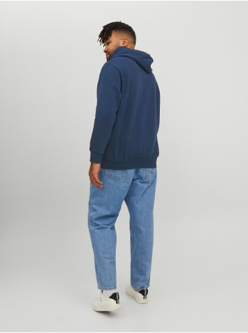 JACK & JONES PLUS Kapuzenpullover in Navy Blazer