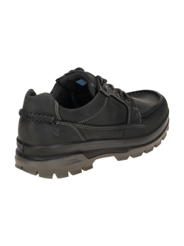 Ecco Mokassins Schnürschuhe in Schwarz