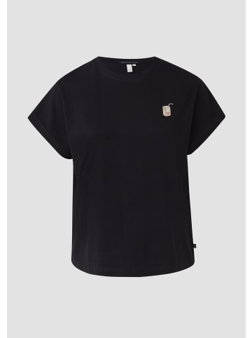 QS T-Shirt in 9999_schwarz
