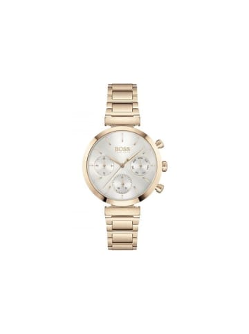 Hugo Boss Uhr Chronograph Edelstahl gold