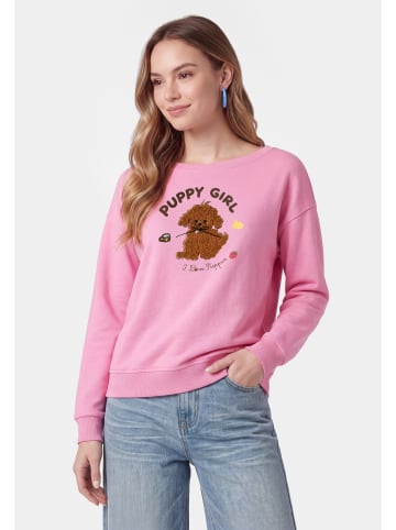 myMo Women Sweatshirt in Pink