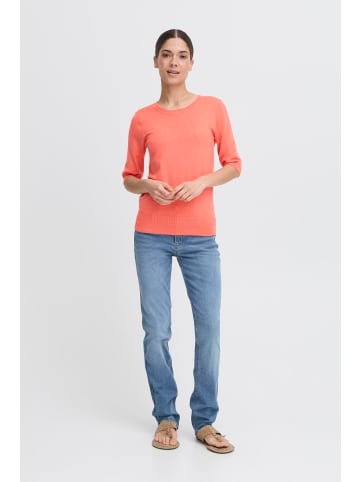 Pulz Strickpullover PZSARA Regular fit in Dubarry Melange