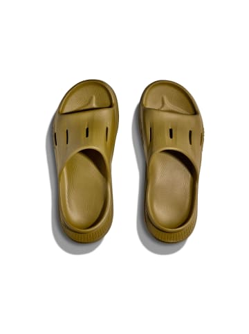 HOKA Pantoletten U ORA RECOVERY SLIDE 3 in green moss / green moss