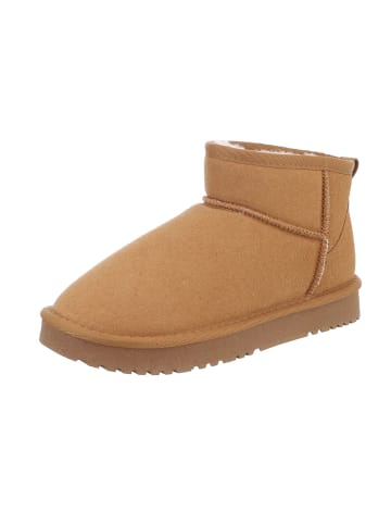 Ital-Design Stiefelette in Camel