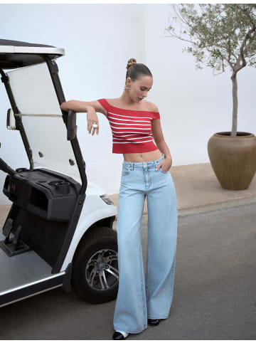 KOTON Tanktop in Rot Gestreift