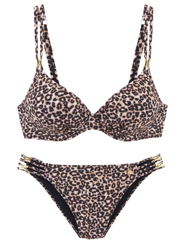 LASCANA Bügel-Bikini in leo bedruckt