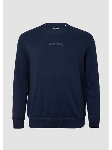 s.Oliver Sweatshirt in 59D1_navy