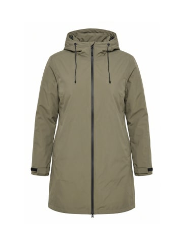 Ulla Popken Funktionsjacke in lodengrün