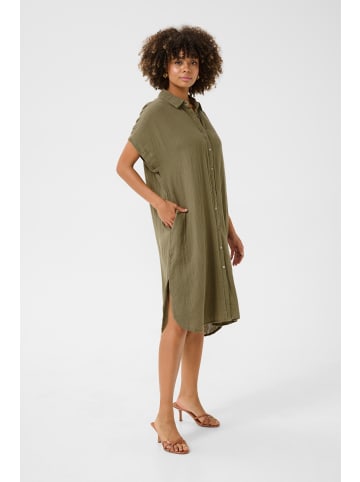 CULTURE Kleid CUelina Oversize fit in Dusky Green
