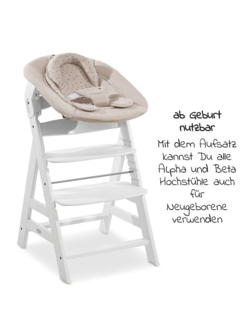 Hauck Neugeborenenaufsatz & Wippe für Alpha Hochstuhl Bouncer