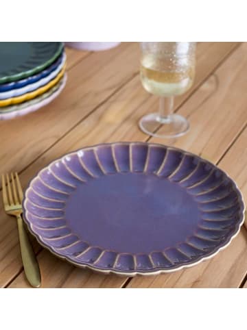 Bloomingville Essteller LATINA Violett 27 cm