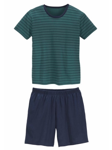 LE JOGGER Shorty in petrol-marine