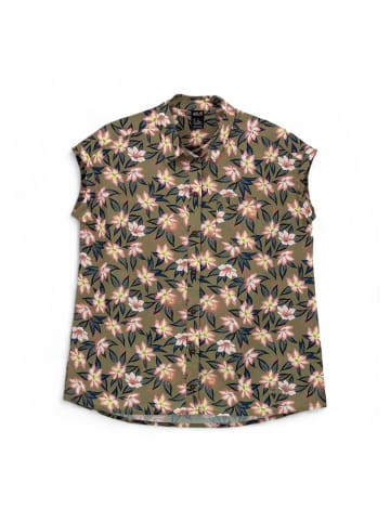 Jack Wolfskin Bluse Luena Shirt Damen Bluse Sportbluse Freizeithemd in Grün