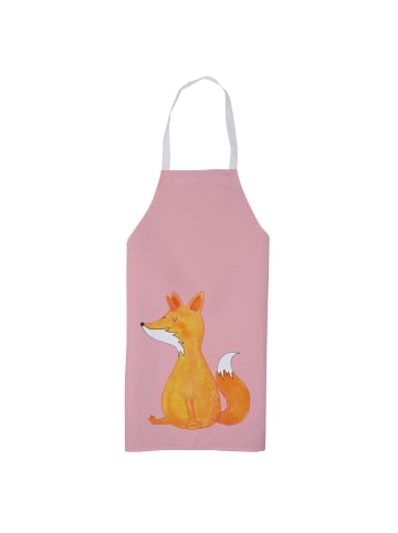Mr. & Mrs. Panda Schürze Einhorn Wunsch ohne Spruch in Rot Pastell