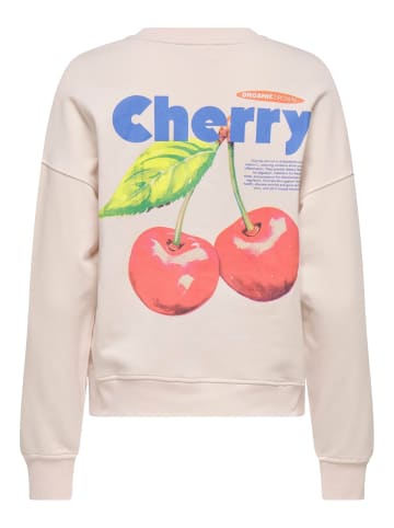 ONLY Sweatshirt in Mauve Chalk