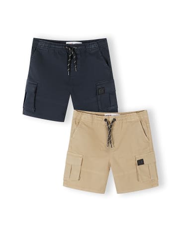 Minoti 2-er Pack Shorts 29SHORT264 in dunkelblau
