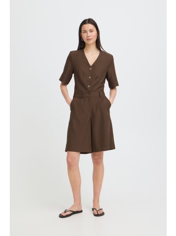 ICHI Anzug IHFAVA Loose fit in Slate Black Melange