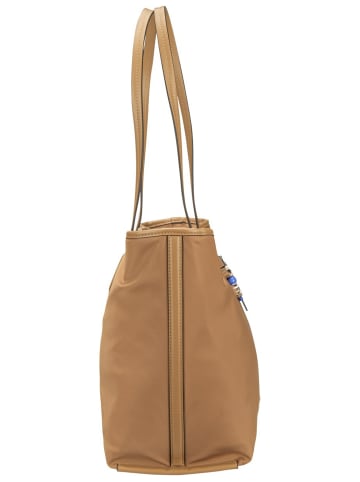 Karl Lagerfeld Handtasche Ikon Nylon LG Tote in Mushroom Brown