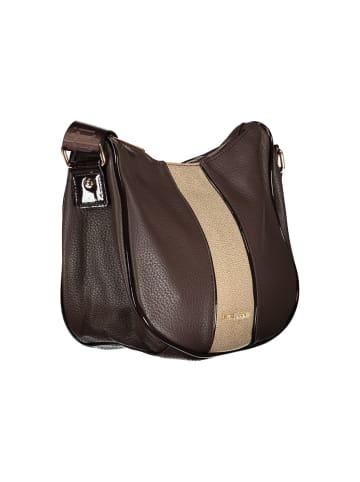 Laura Biagiotti Braun PVC Damen Handtasche