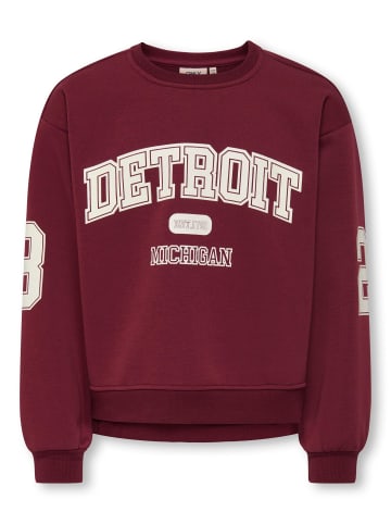 KIDS ONLY Sweatshirt in Cabernet