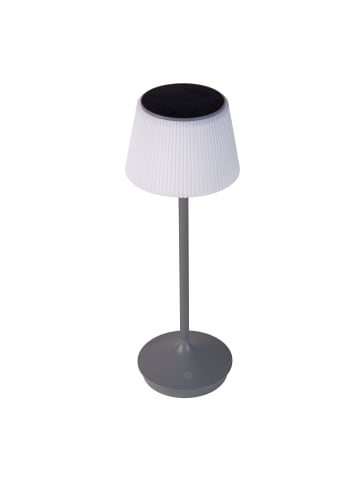 näve LED Außentischleuchte "EMMI" in grau - (L)13 cm x (B)13 cm x (H)38 cm - EEK E
