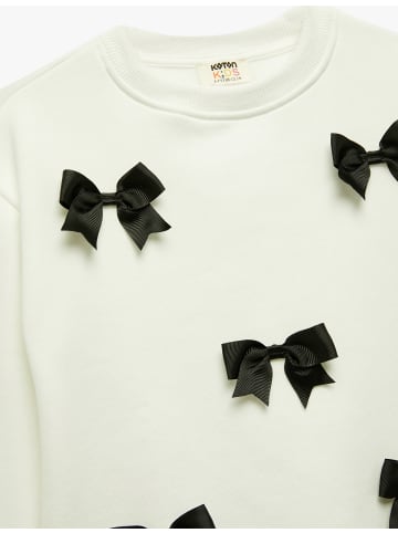 KOTON SWEATSHIRTS in Ekru