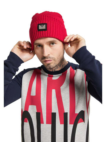 Carlo Colucci Strickmütze Caenaro in Rot