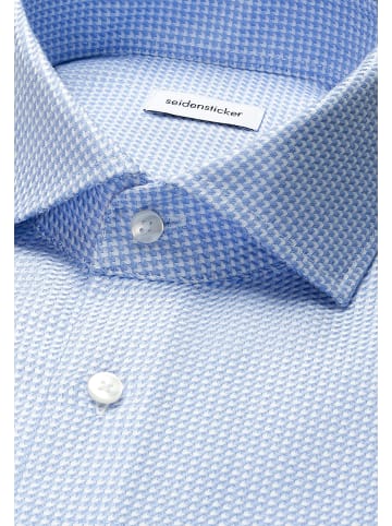 Seidensticker Business Hemd Regular in Mittelblau