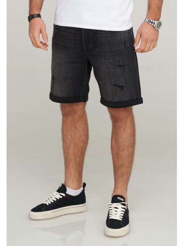 Jack & Jones Jeansshorts - JJIRICK JJIINFINITY SHORTS in Black Denim