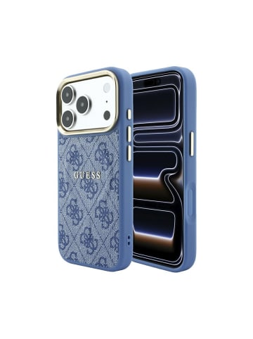 Guess Guess Embossed 4G Classic kompatibel mit iPhone 18 Pro Max / in Blau