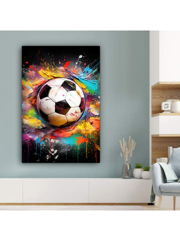 MuchoWow Poster mit Leiste Fußball  (BxH)