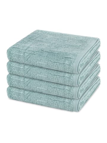Ross 4 X Handtuch im Set Premium in Eukalyptus