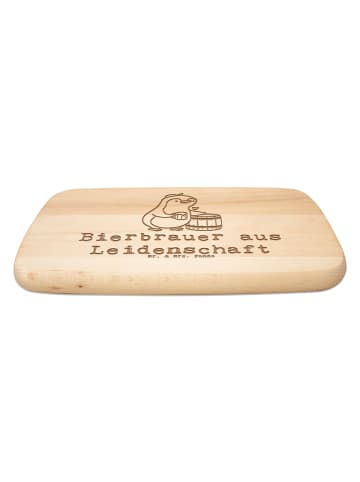 Mr. & Mrs. Panda Holz Küchenbrett Bierbrauer Leidenschaft mit Sp... in Transparent