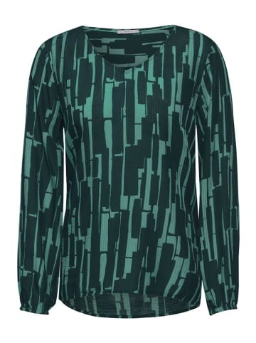 Cecil Langarmbluse in fir green