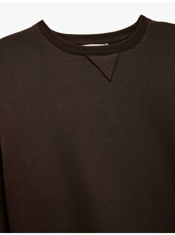 KOTON SWEATSHIRTS in Braun