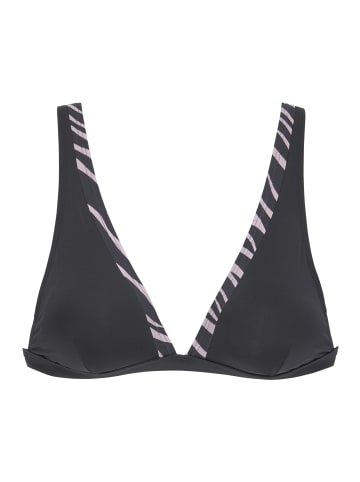 LASCANA Triangel-Bikini-Top in schwarz