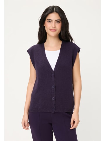 Olsen Weste in Plum