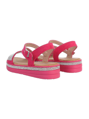 Ital-Design Sandale & Sandalette in Pink