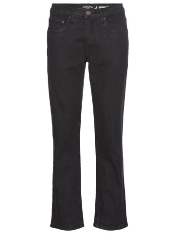 ARIZONA Gerade Jeans in schwarz