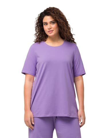 Ulla Popken Shirt in blauer flieder