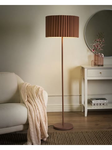 Beliani Stehleuchte LOURENS in Braun - (W) 47 x (H) 155 x (L) 47 cm