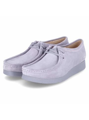 Clarks Schnürhalbschuh in lila
