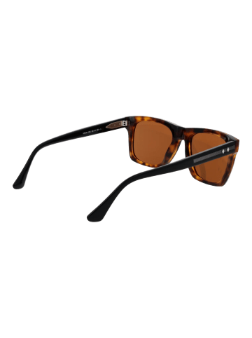 Web Männer Sonnenbrille Quadratisch Braun