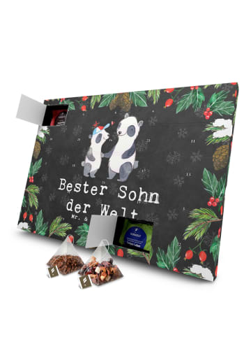 Mr. & Mrs. Panda Adventskalender Panda Bester Sohn der Welt mit ... in Kreidetafel
