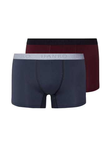 Hanro Retroshorts Cotton Essentials in barolo / ombre blue