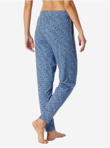 Schiesser Pyjamahose Mix Relax in Aqua