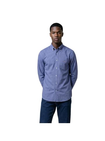 Gant Blau Baumwolle Businesshemd