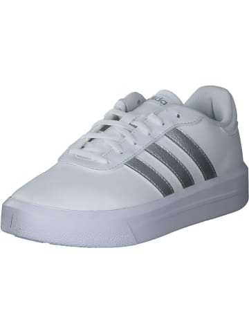 adidas Sneakers Low in weiß/silber